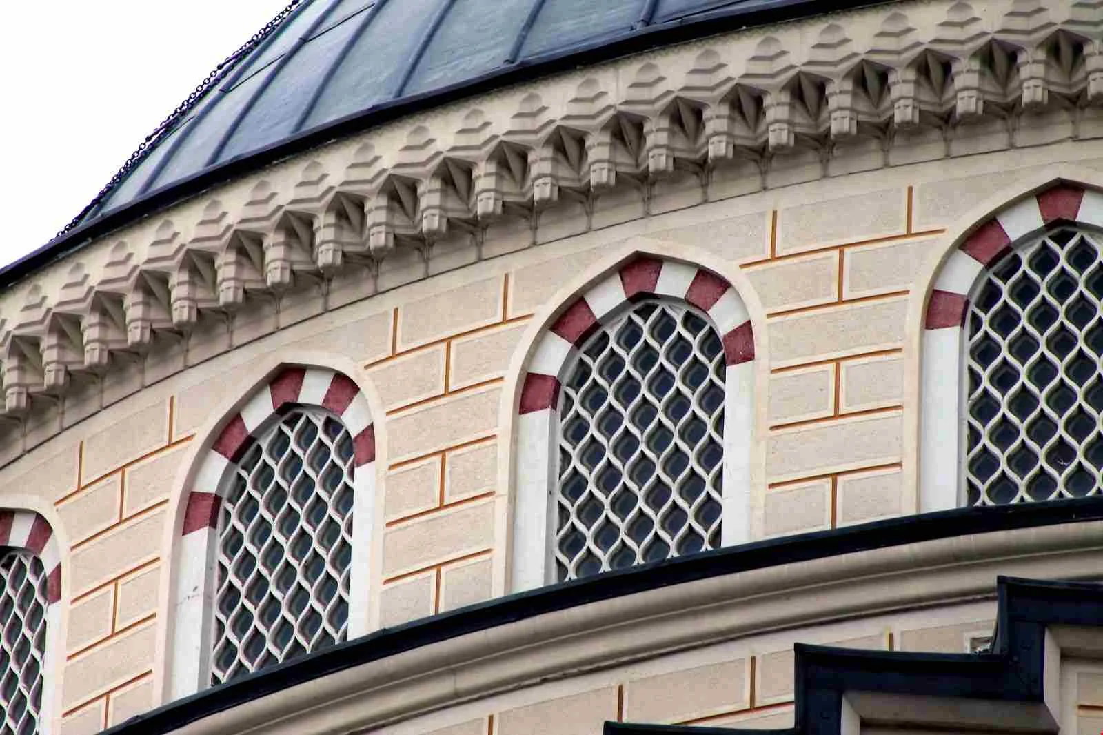 Camii Suslu Beton Pencere 599B Uygulaması uygulaması