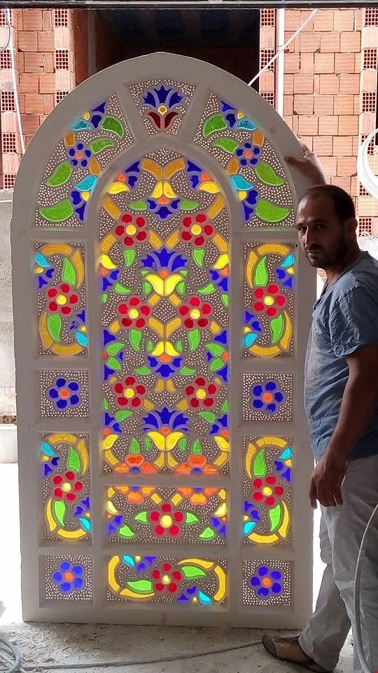Alci Vitray Pencere 8E38 Uygulaması uygulaması