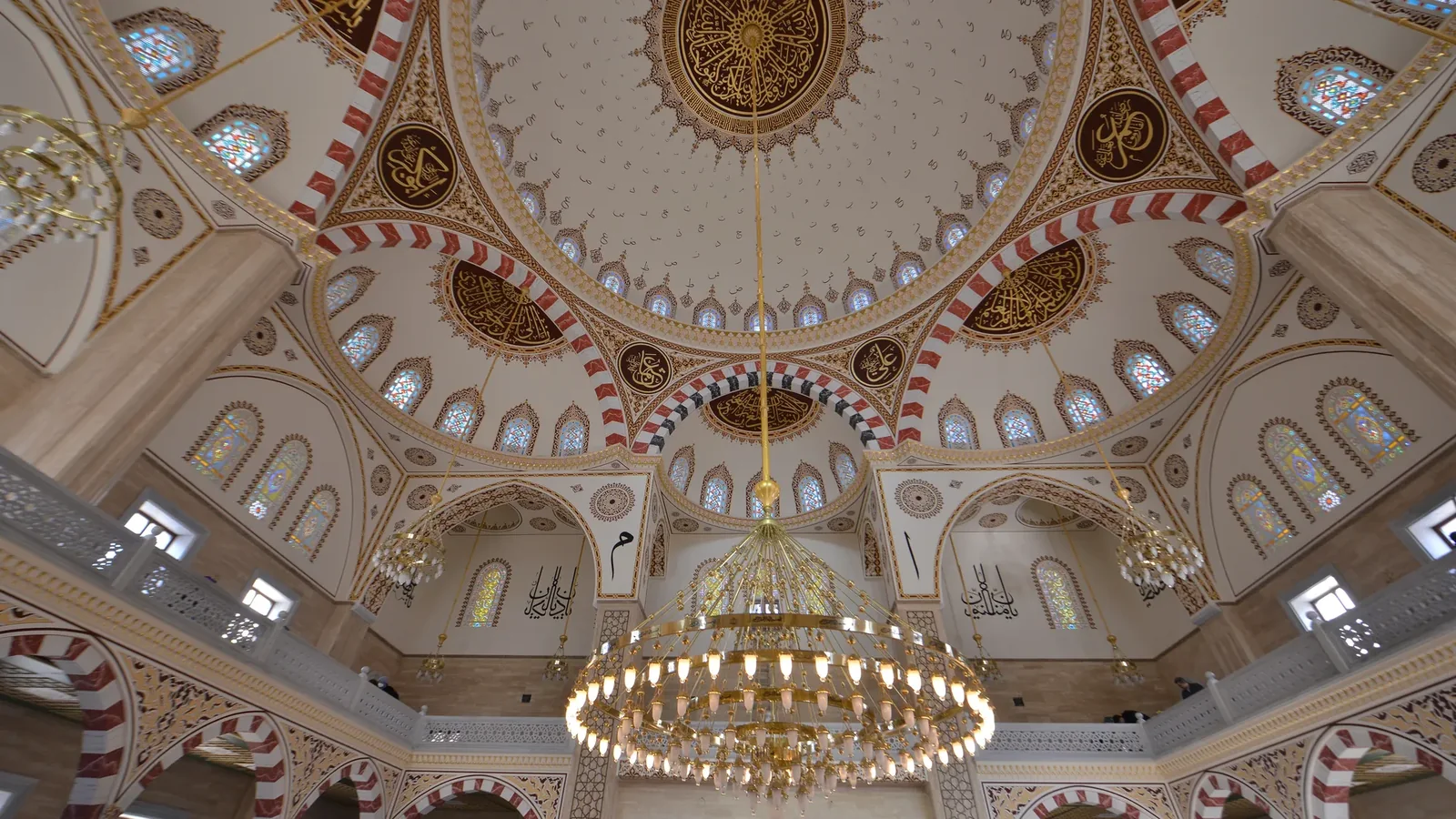 Alçı Vitray Pencere uygulama örneği